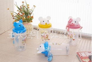 哈爾濱兒童用品批發(fā) 500ml子彈彈頭吸管水壺價(jià)格、廠家及圖片指南